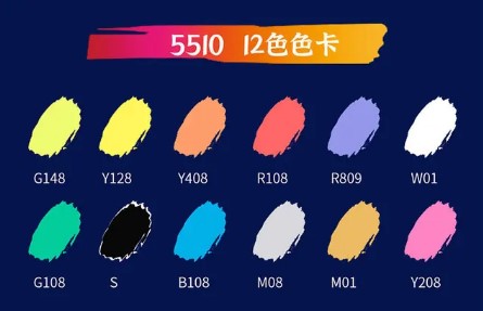 Acrylic Paint Markers Set 12 colors