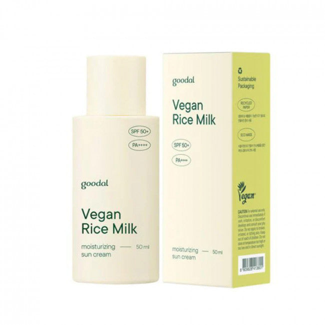 Goodal - VEGAN RICE MILK MOISTURIZING SUN CREAM50ml
