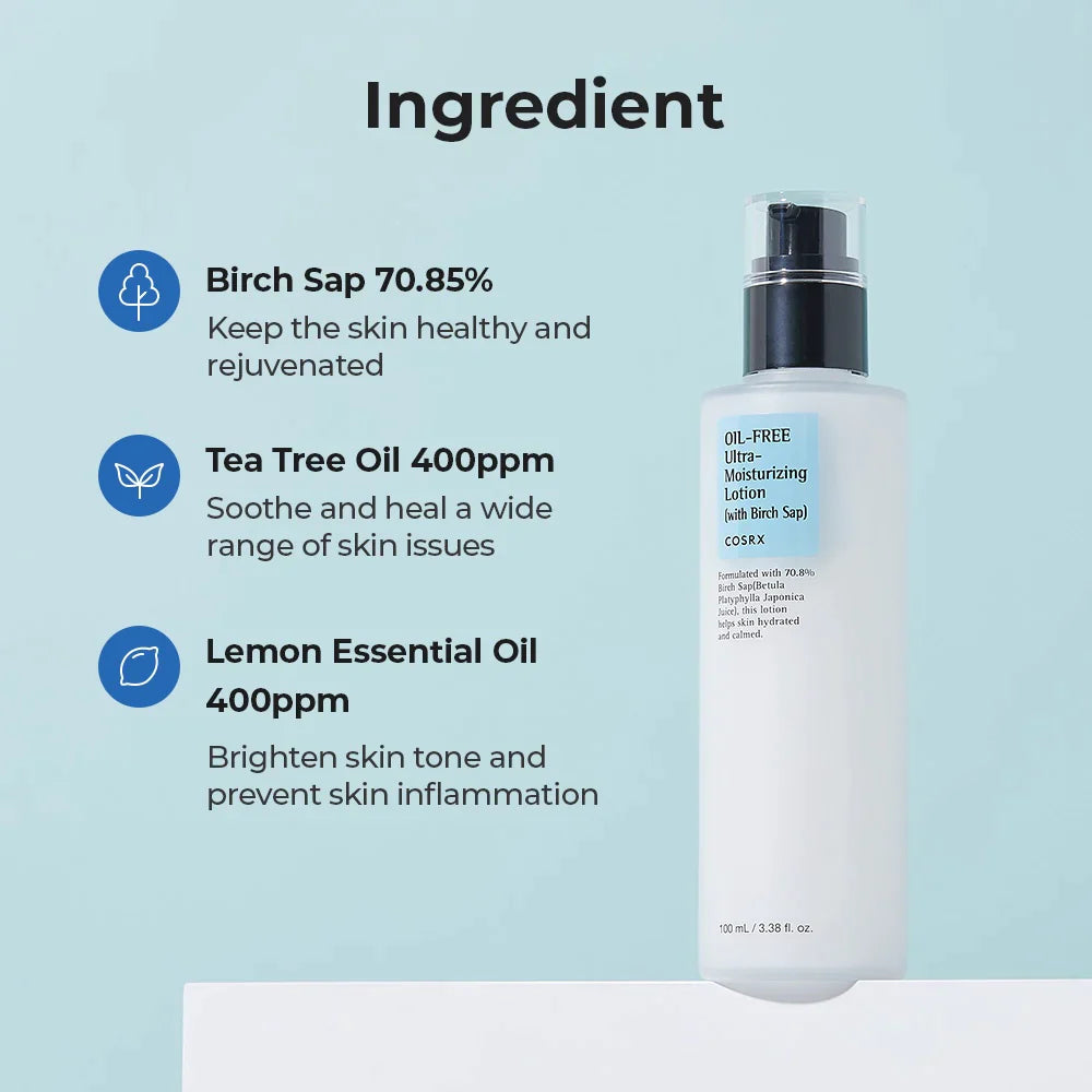 COSRX - Oil-Free Ultra-Moisturizing Lotion 100ml