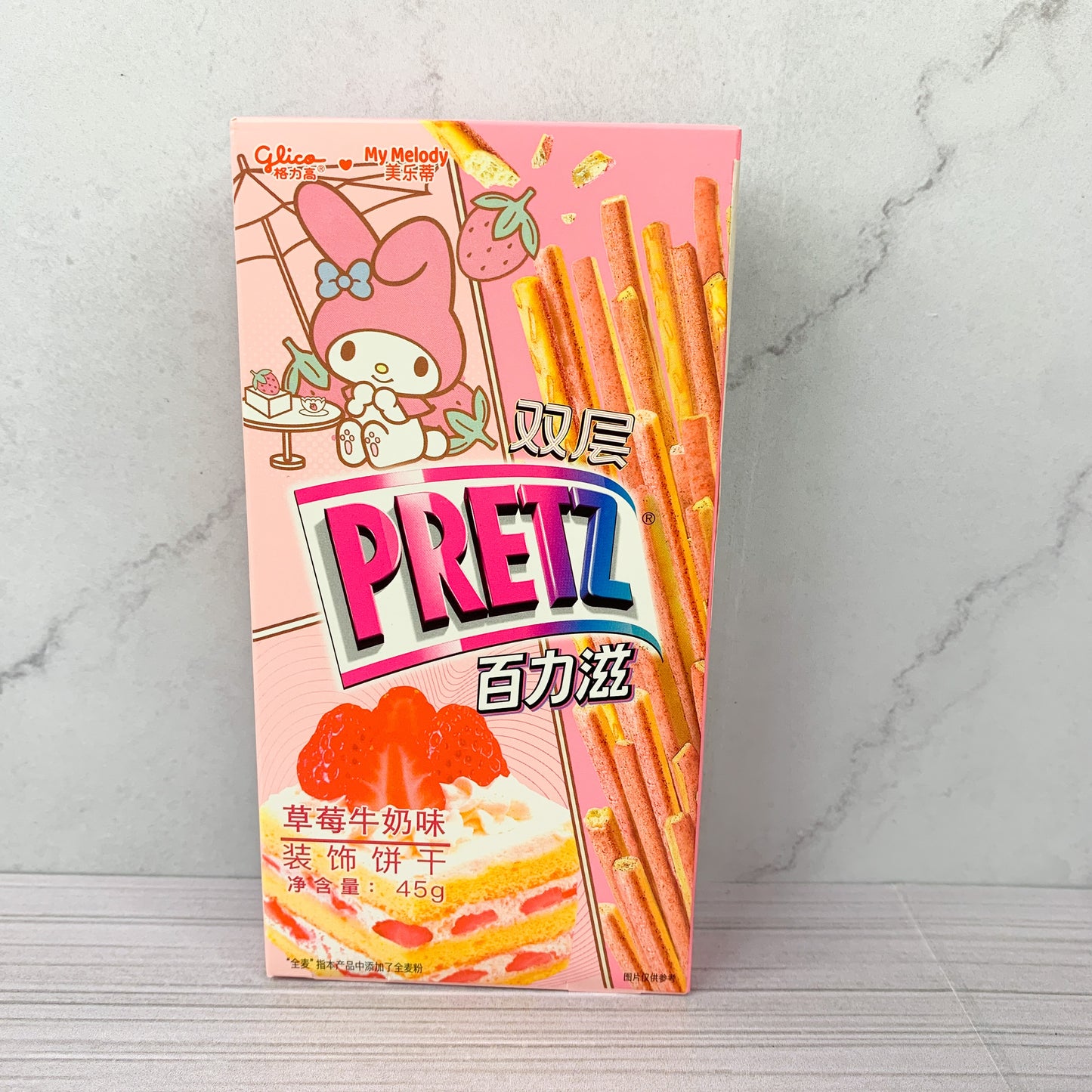 Pretz de Pastel de Fresa