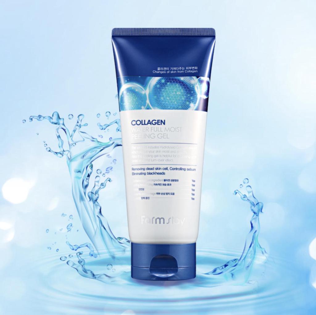 Farm Stay - Collagen Water Full Moist Peeling Gel 180ml