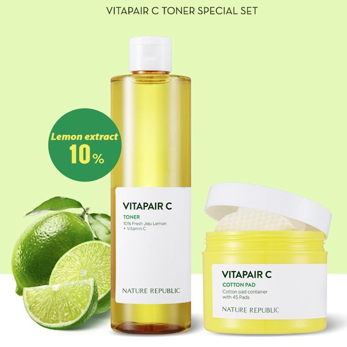 Nature Republic - Vitapair C Dark Toner Set