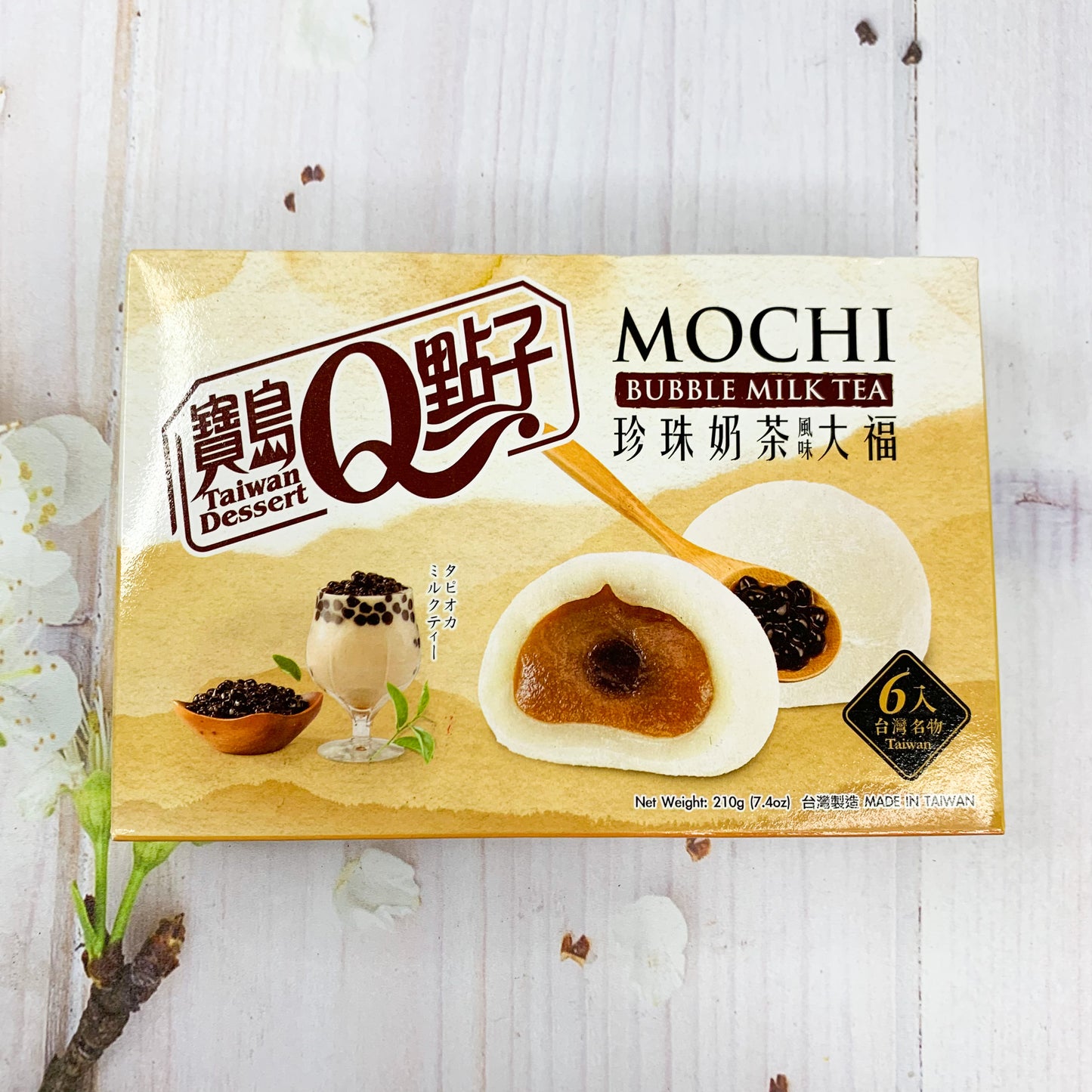 Caja Mocchi Bubble Milk Tea