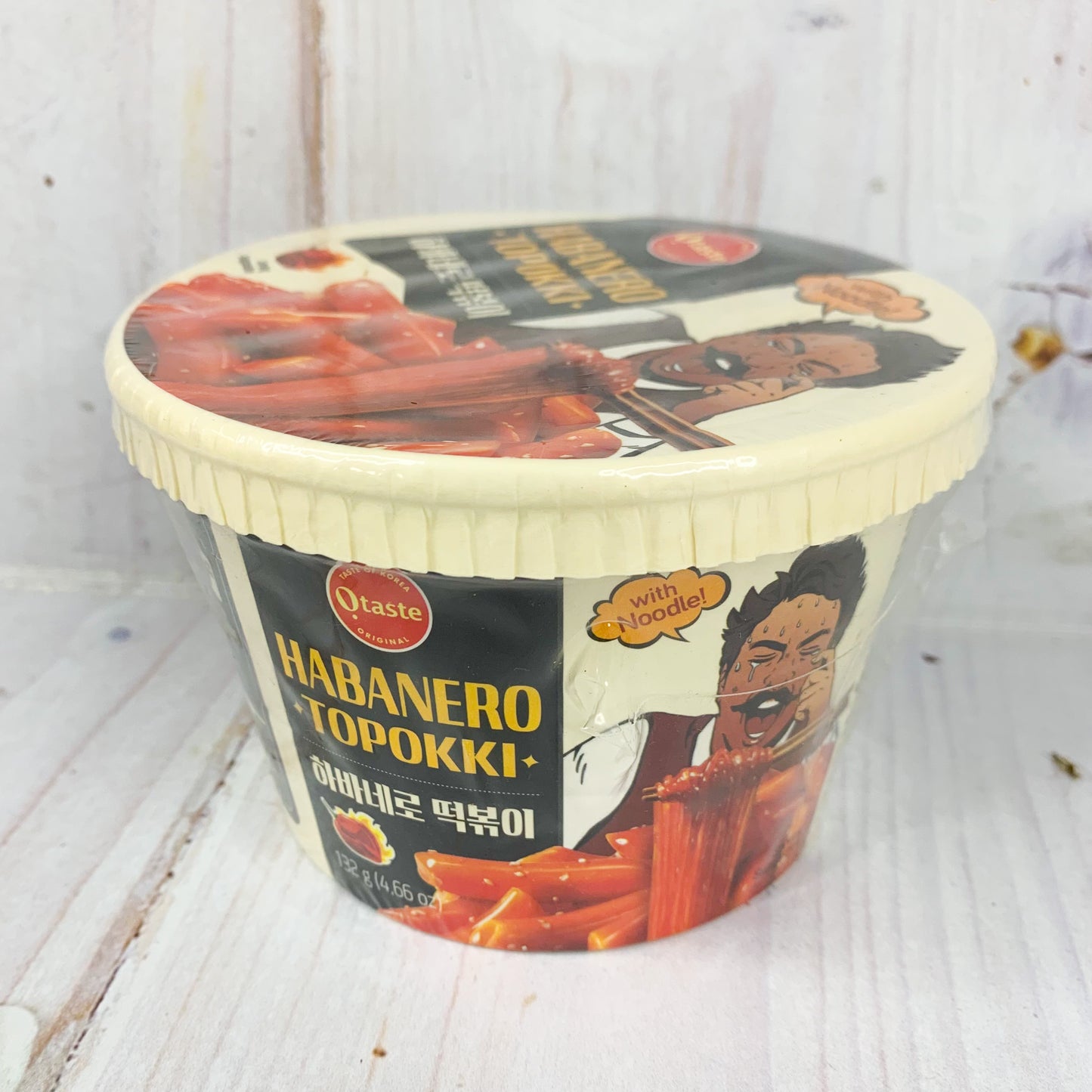 Habanero Topokki with noodle (tteokbokki)