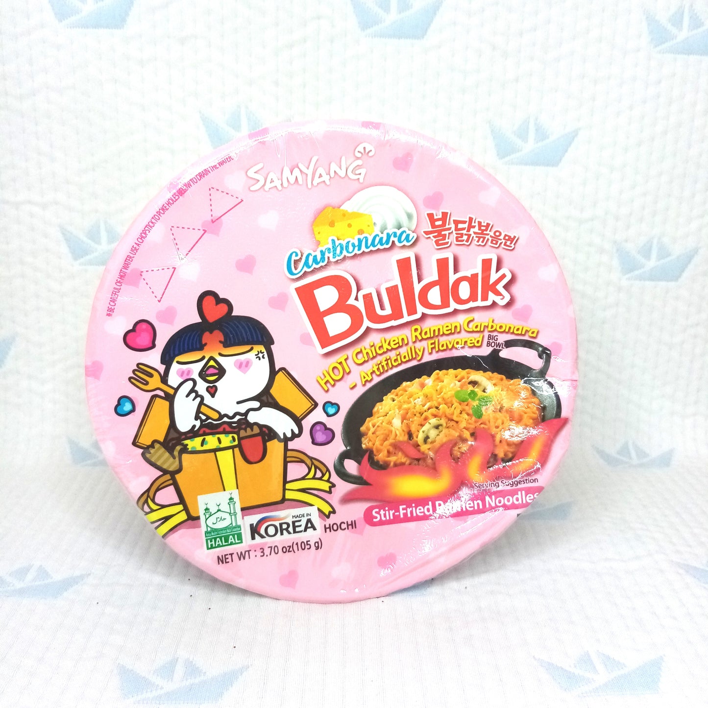 Buldak Ramen Bowl Carbonara (picante)