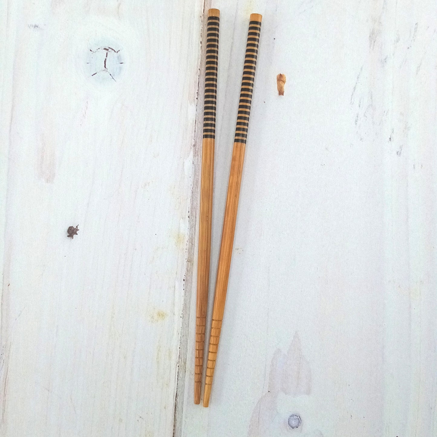 Palillos de Bambú (rayas horizontal)