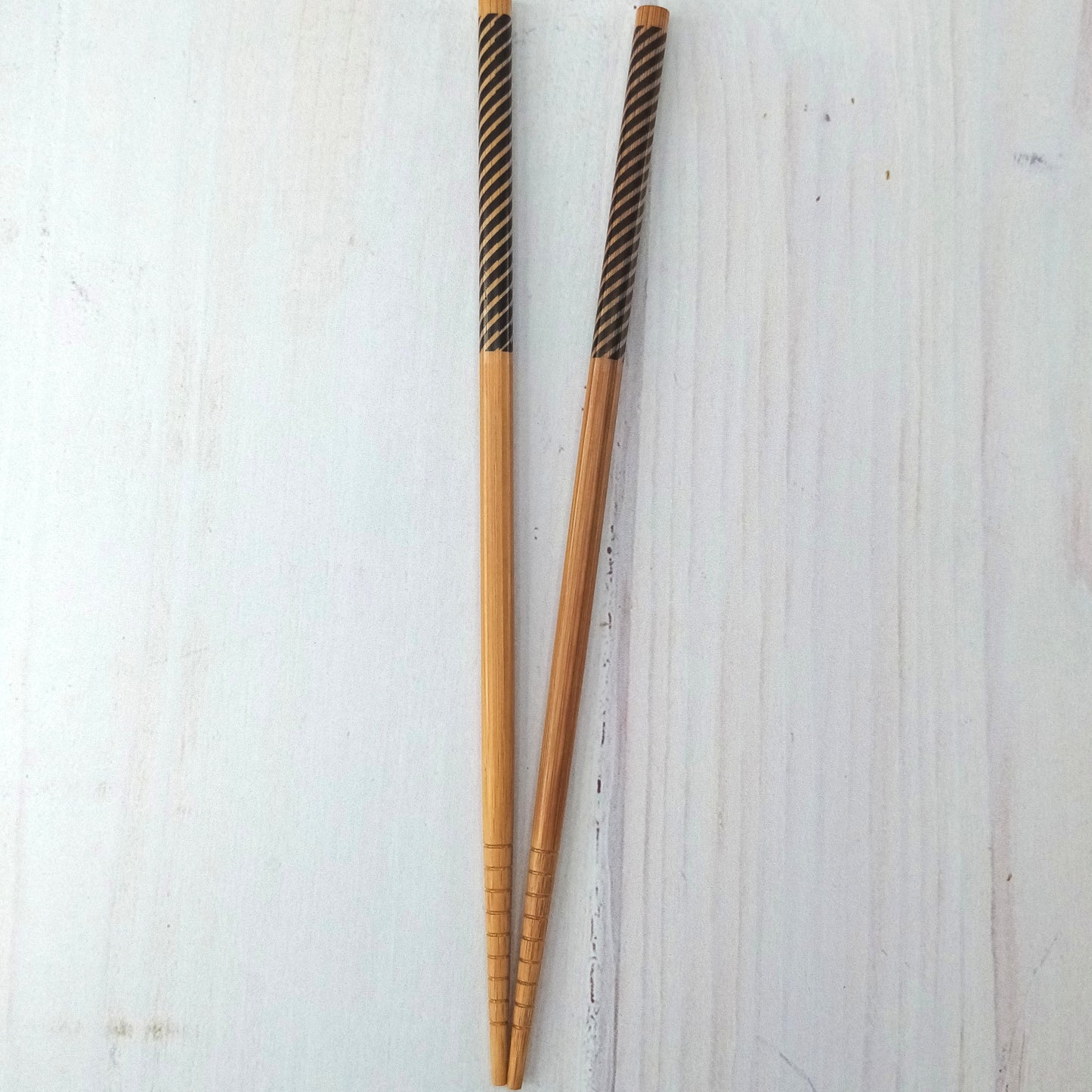 Palillos Bambú (rayas en diagonal)