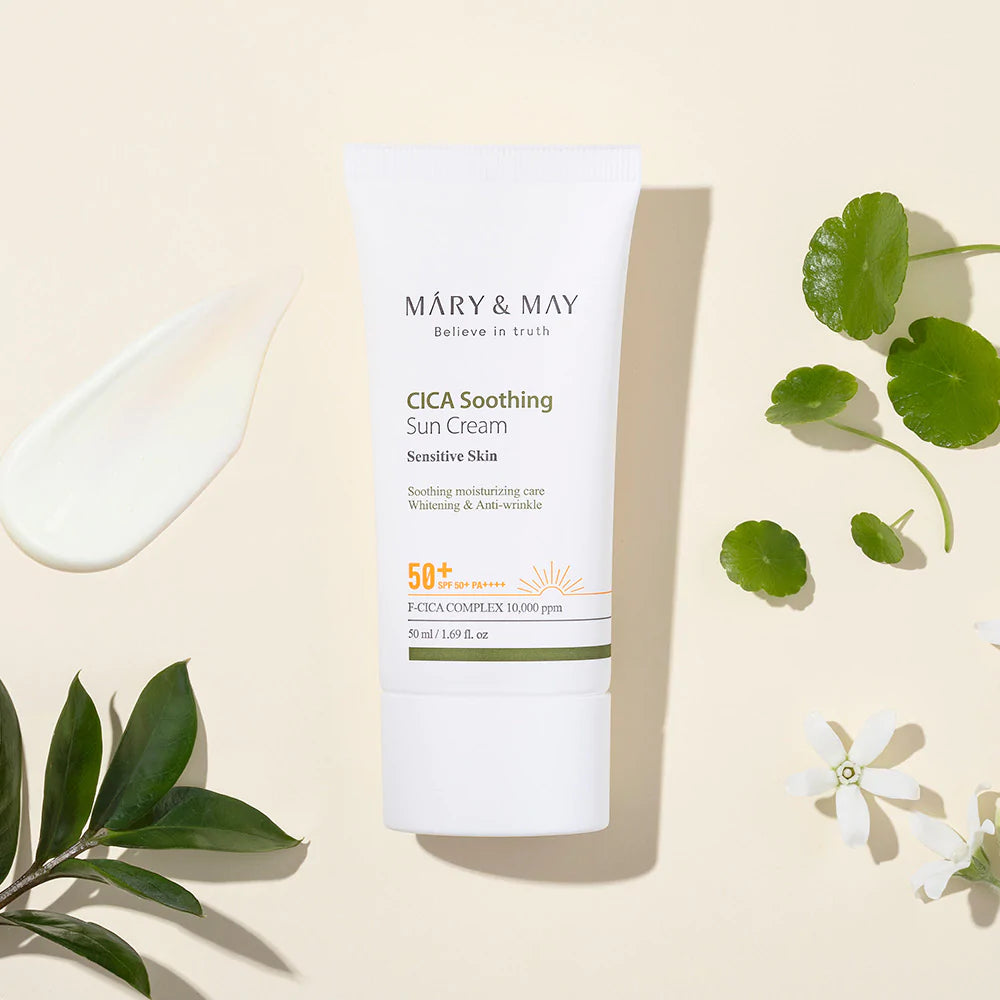 Mary&May - CICA Soothing Sun Cream SPF50+ PA++++ 50ml