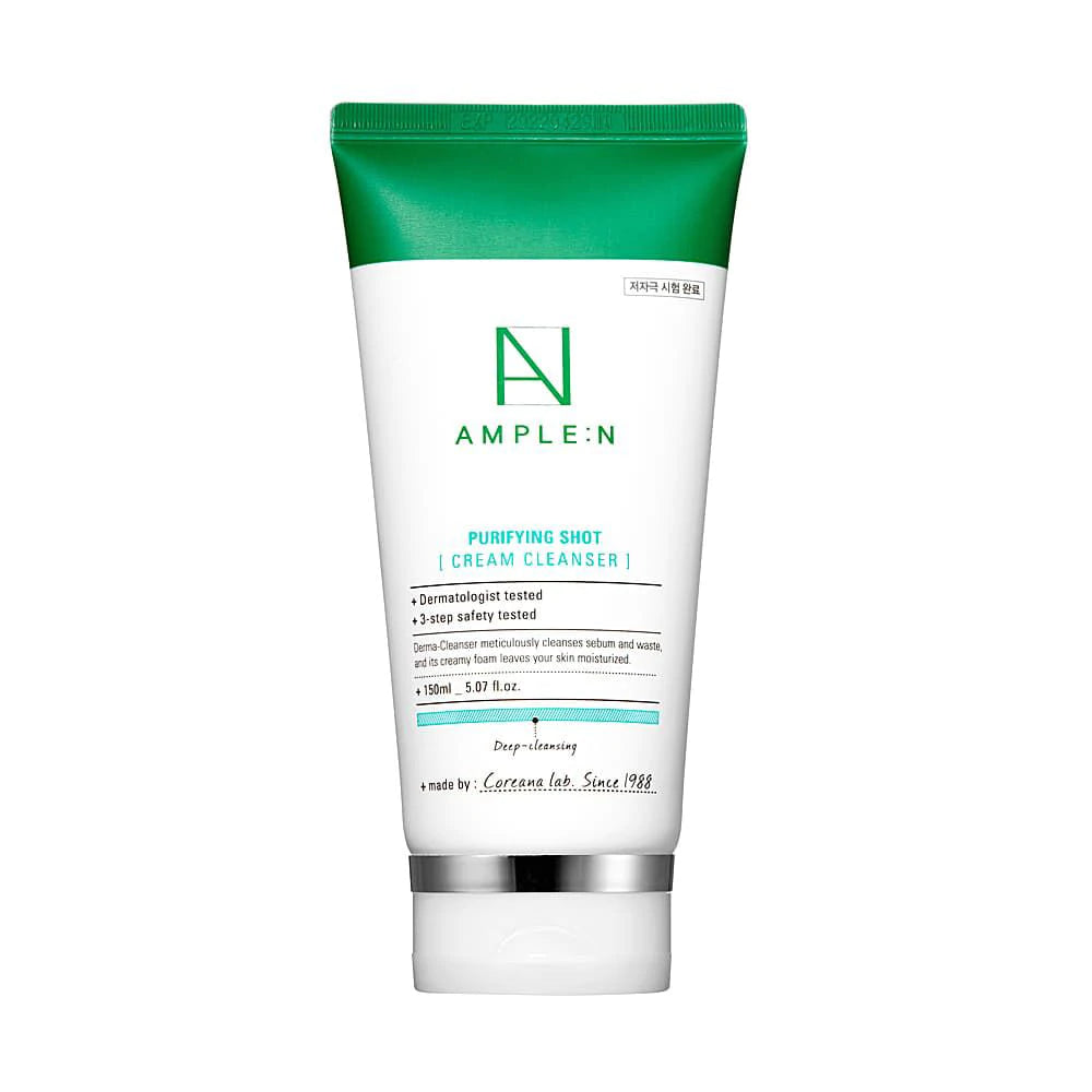 AMPLE N - Purifying Shot Cream Cleanser 150ml