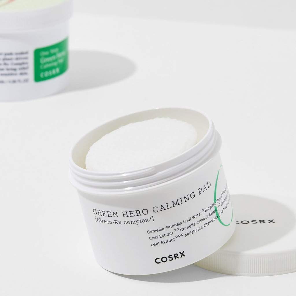 Cosrx- One Step Green Hero Calming Pad 70ea