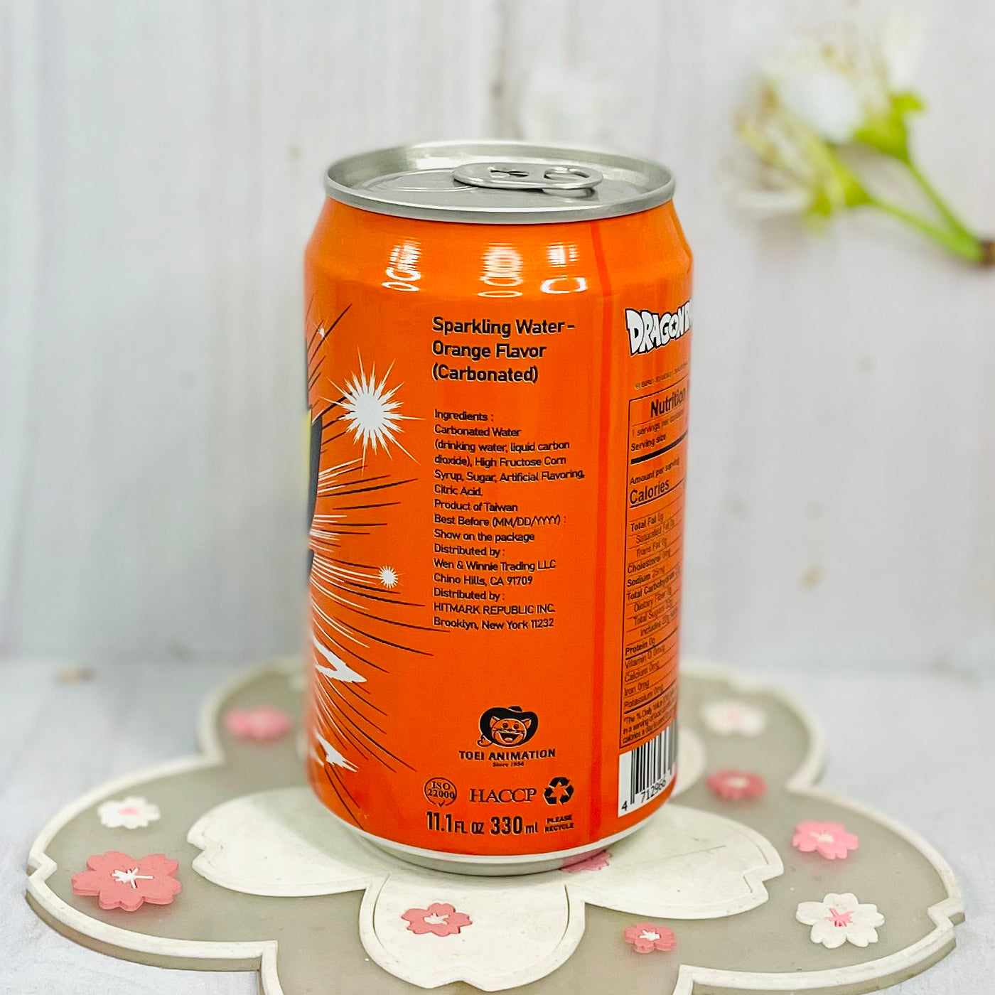 Dragon Ball - Goku Orange Sparkling Water