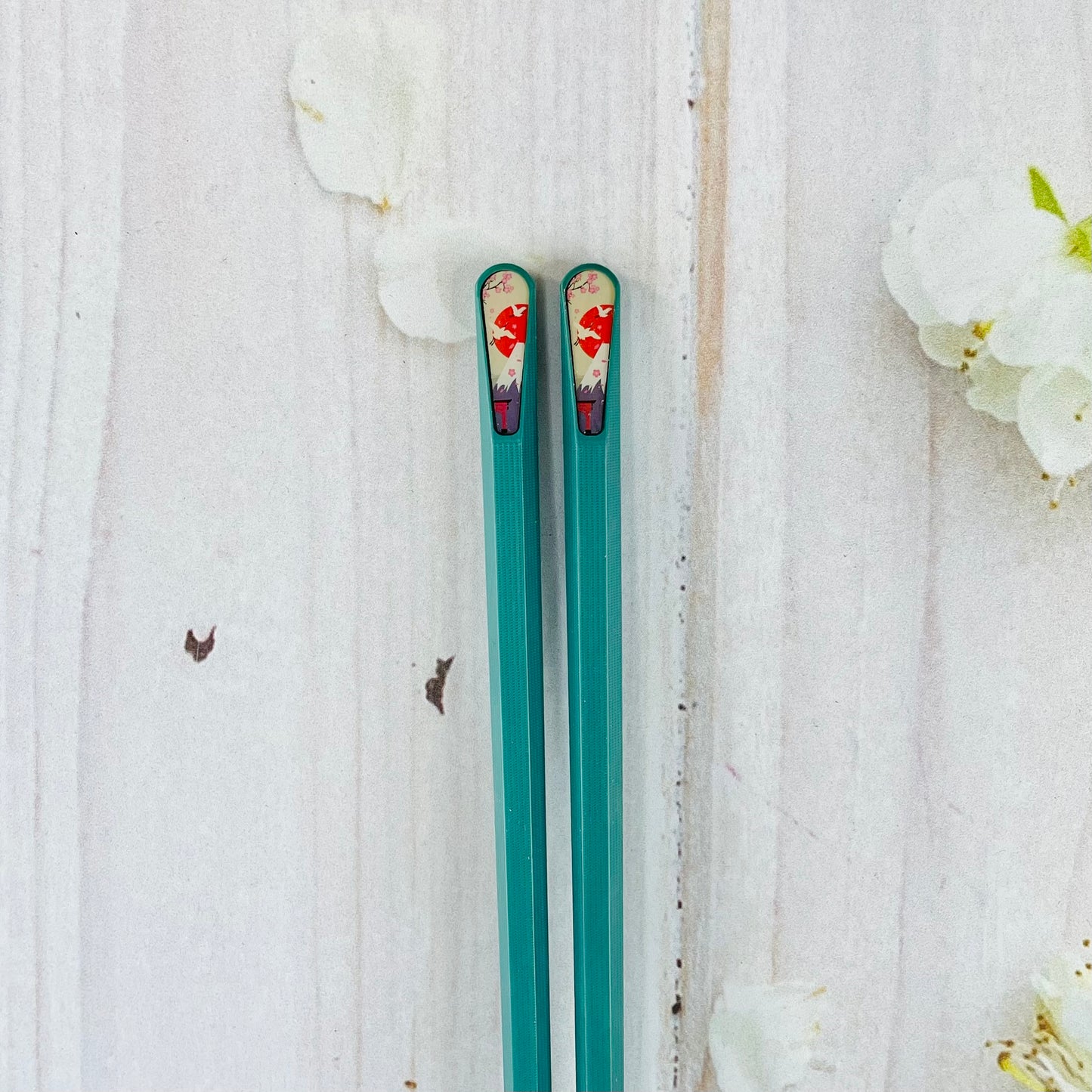 Palillos verde claro