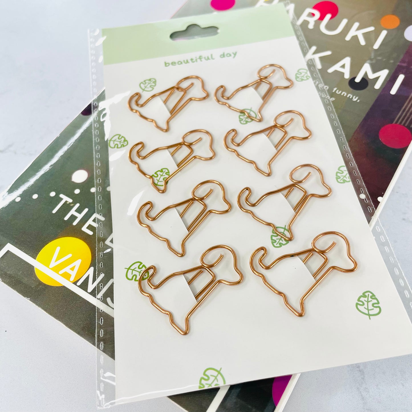 Clips en forma de perrito