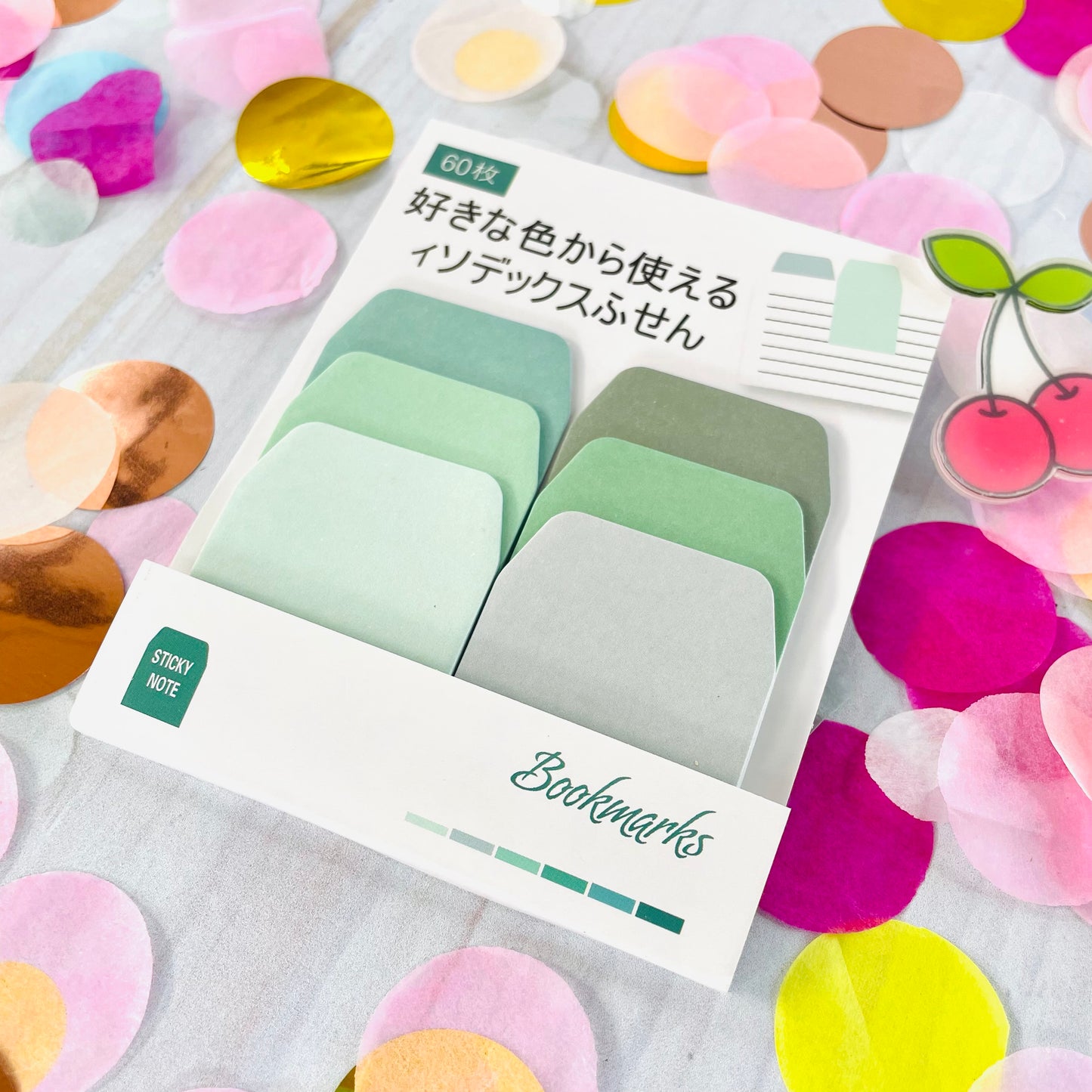 Bookmarks tono verdes