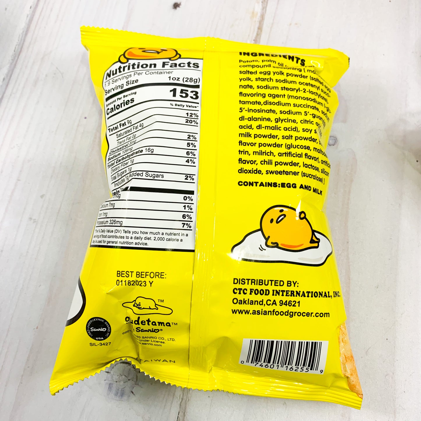 Potato Chips - Gudattema Salted Egg Yolk Flavor