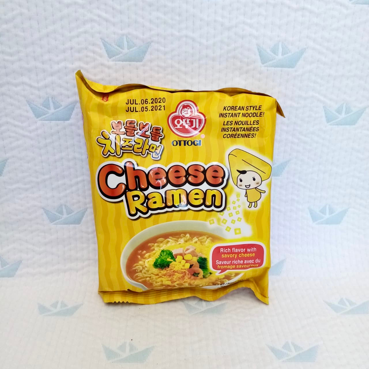 Ottogi Cheese Ramen (medio picante)