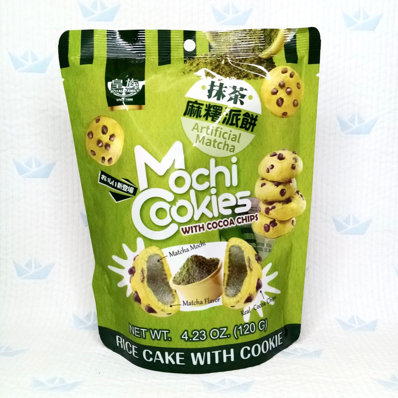 Mocchi Cookies - Sabor a matcha