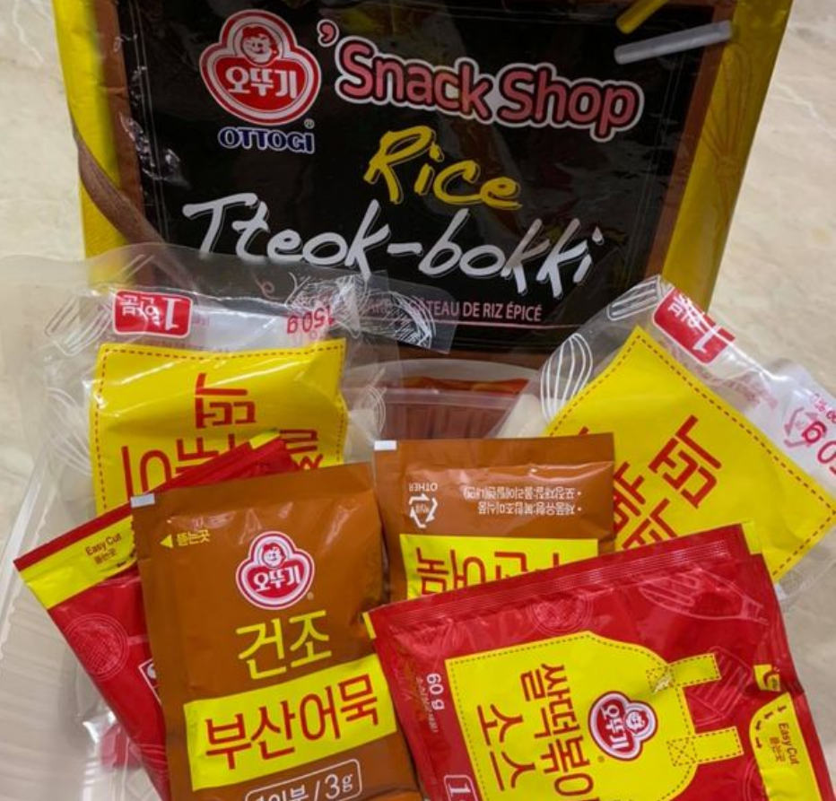 Paquete de Tteokbokki (dos porciones)