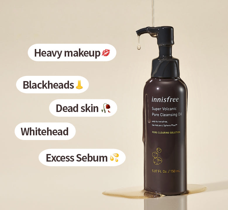 Innisfree - Super Volcanic Pore Cleansing Oil 150ml