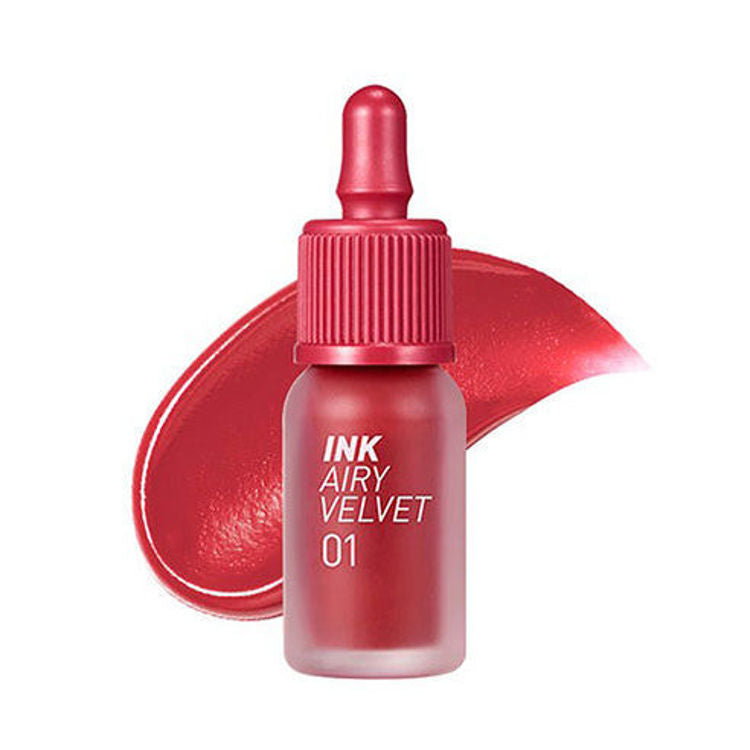 Peripera - INK AIRY VELVET 01 Hotspot Red