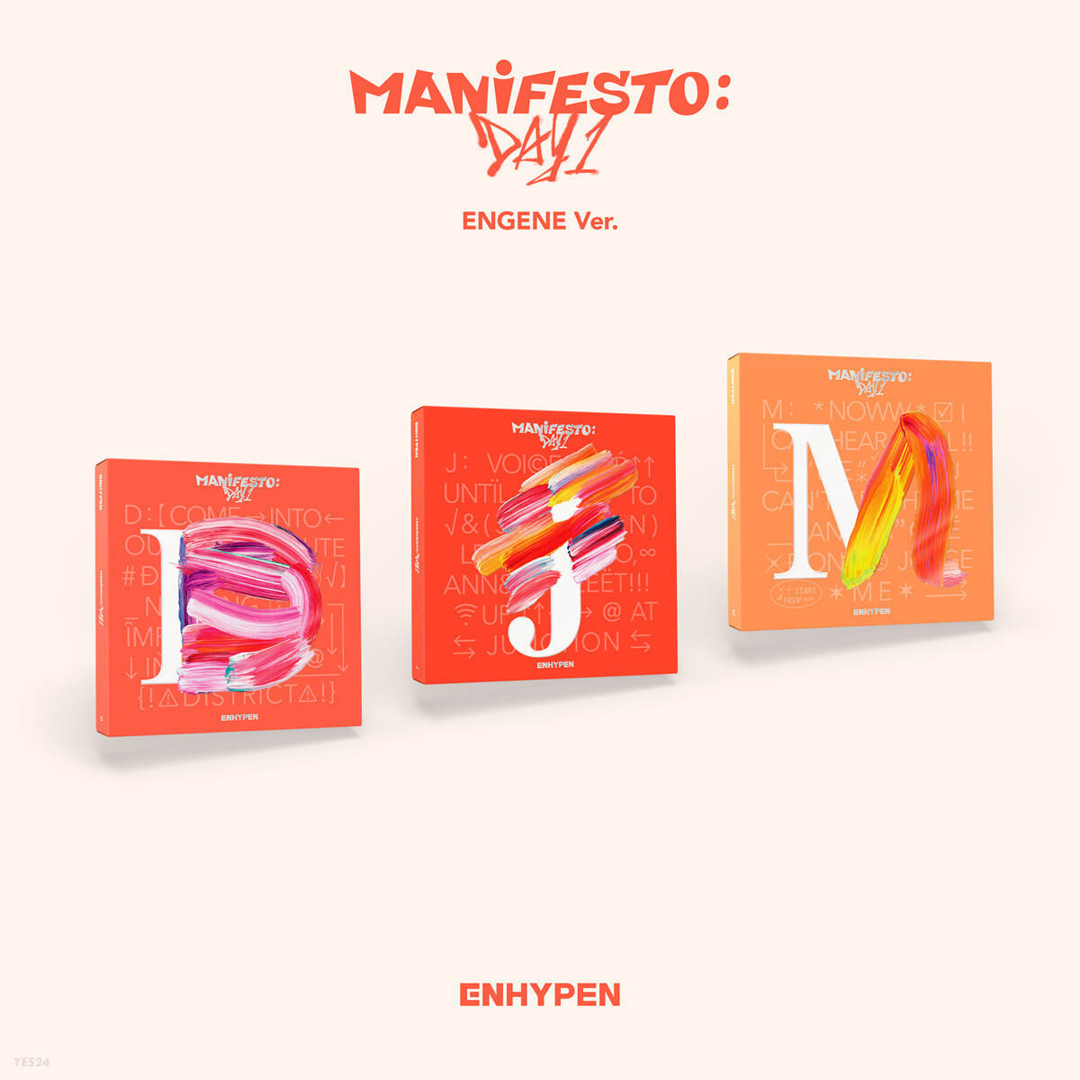 ENHYPEN - 3RD MINI ALBUM [MANIFESTO : DAY 1] ((ENGENE ver.) (Random Ver.)