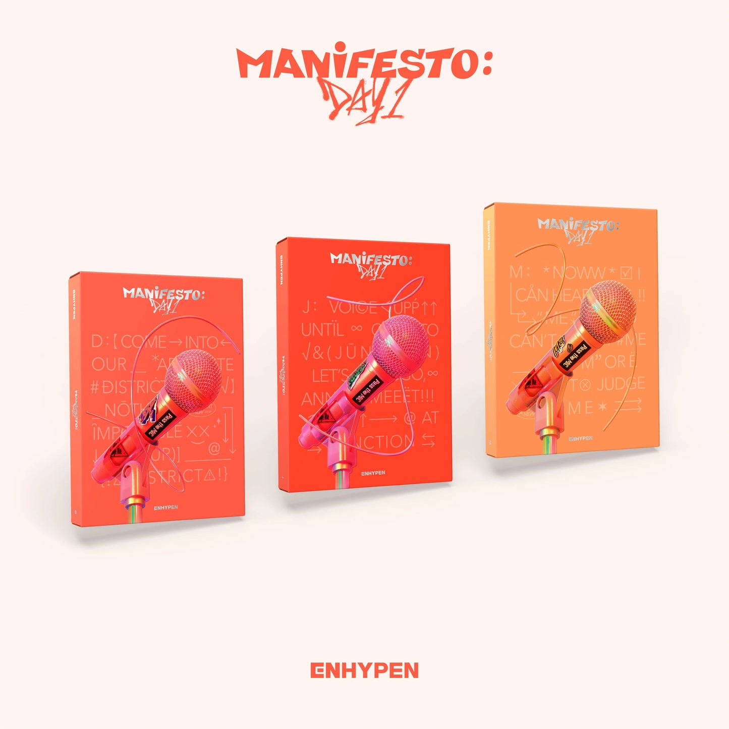 Copia de ENHYPEN - 3RD MINI ALBUM [MANIFESTO : DAY 1] (Random Ver.)