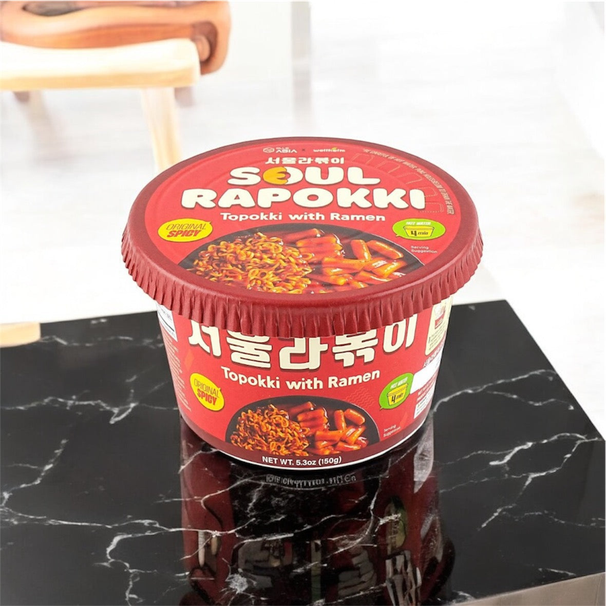 Seoul Spicy Tteokbokki with Ramen