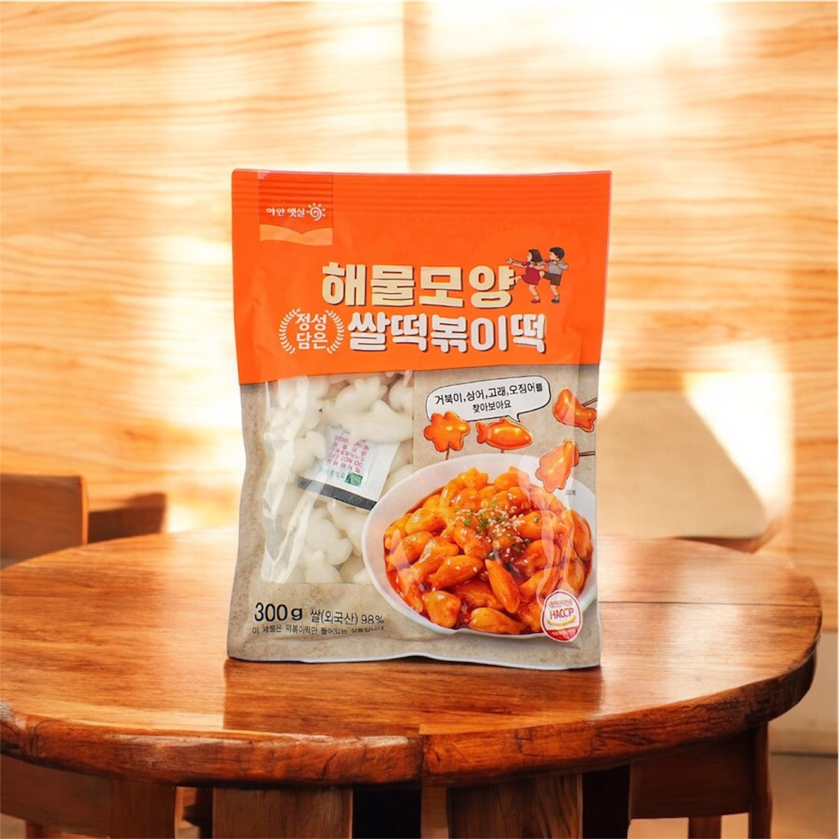 Seafood-Shaped Rice Cake for Tteokbokki