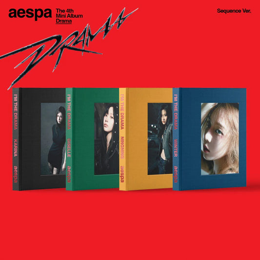 AESPA - 4th Mini Album [Drama] (Sequence Ver.) (Random Ver.)