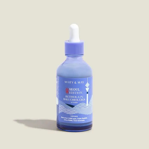 Mary&May - Retinol 0.1% Bakuchiol Cica Serum Seoul Edition 80ml