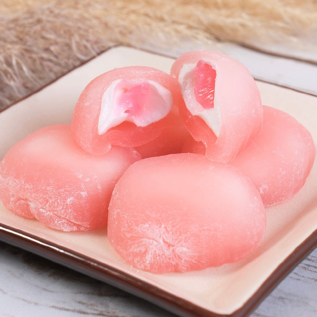 Mochi Fresa 🍓 Japanese Rice Cake