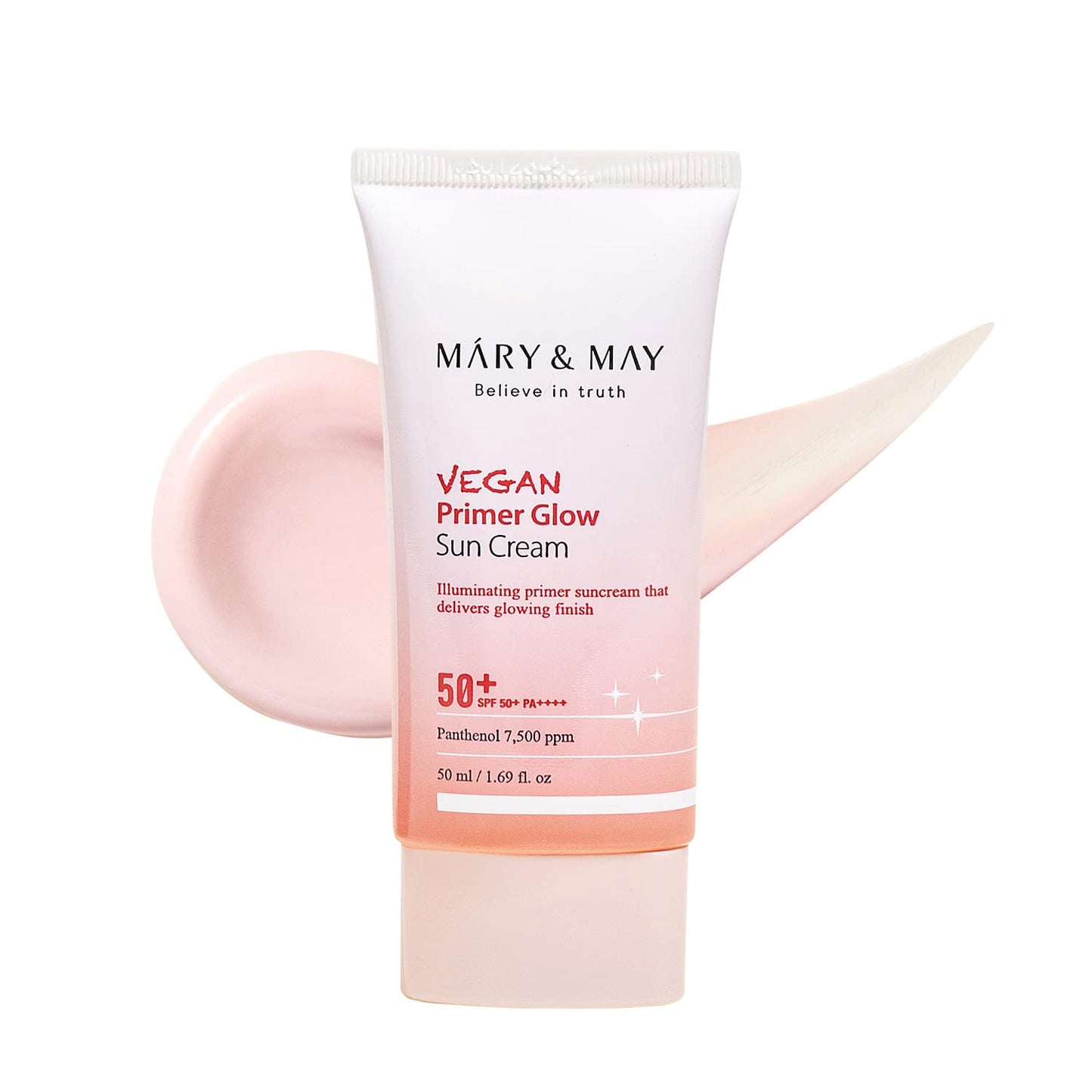 Mary&May - Vegan Primer Glow Sun Cream SPF50+ PA++++ 50ml