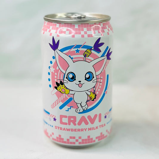Milk Tea Digimon Strawberry