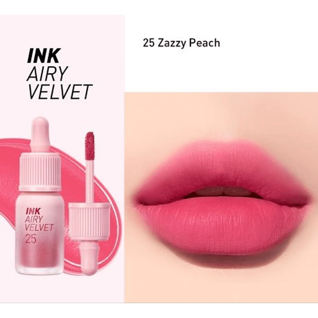 Peripera - INK AIRY VELVET 025 ZAZZY PEACH