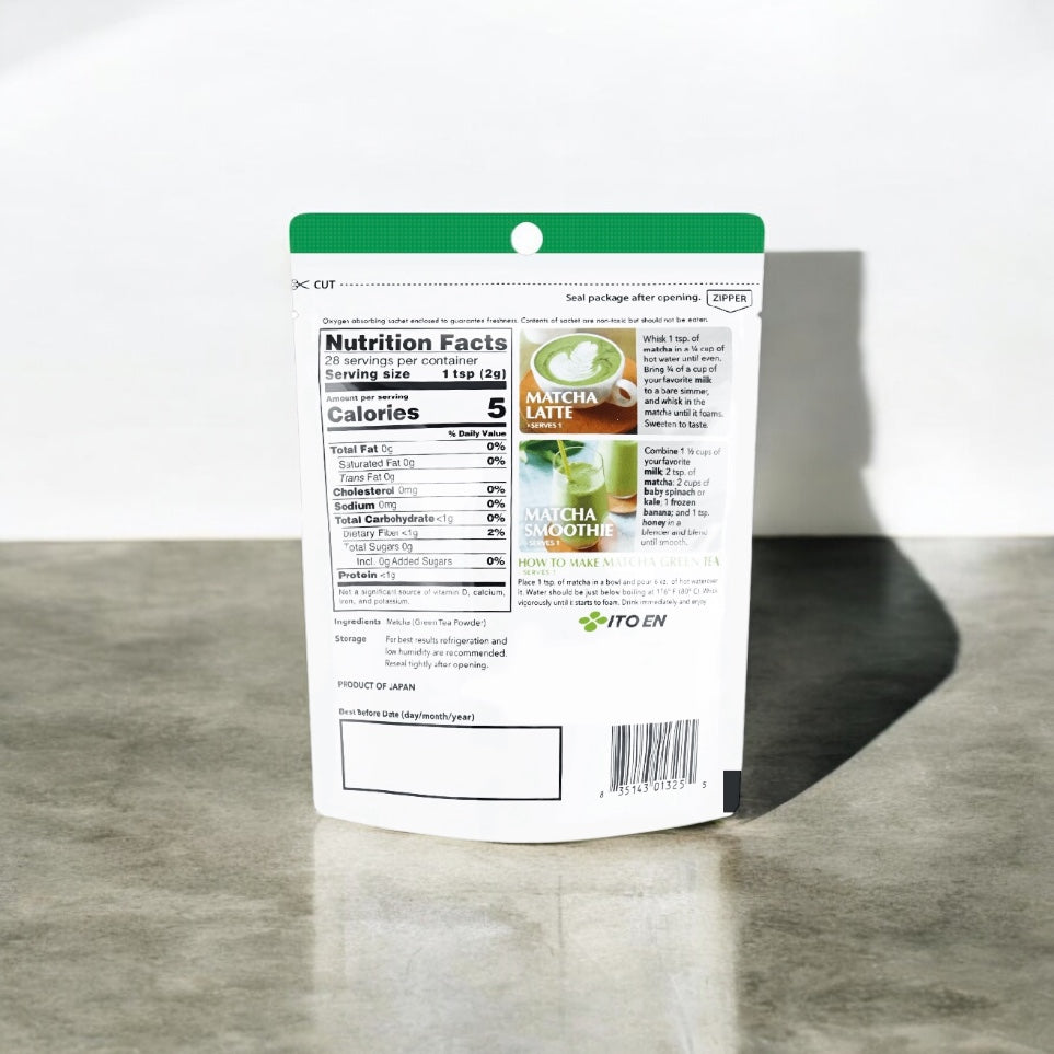 Matcha Green Tea Unsweetened Powder 56g