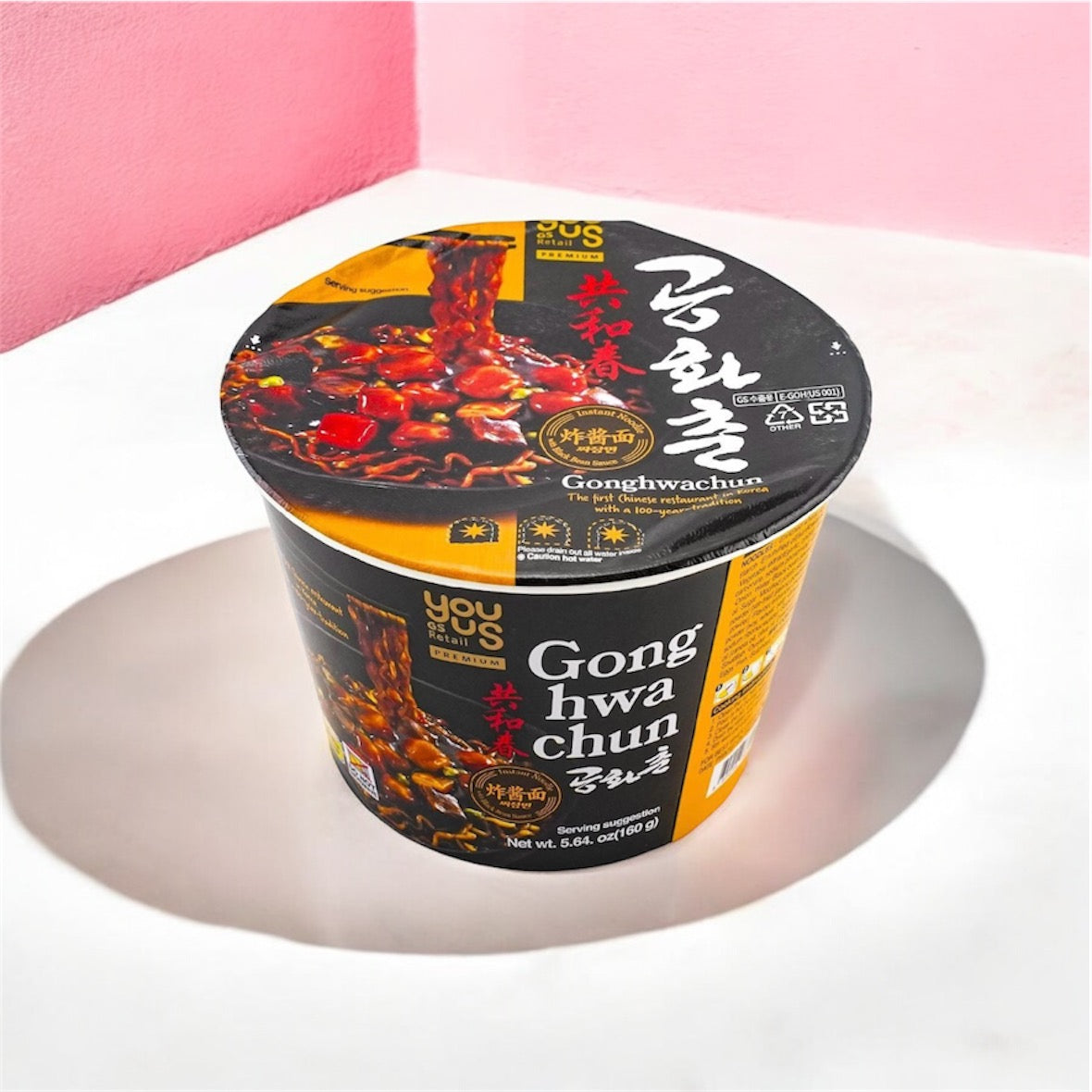 Gonghwachun Black Bean Jjajang Ramen Bowl