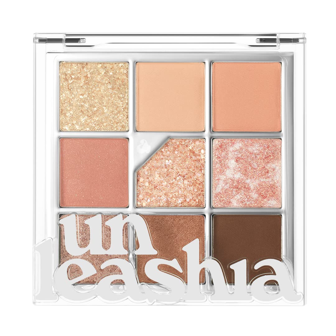 Unleashia - Glitterpedia Eye Palette N°3 All of Coralpink