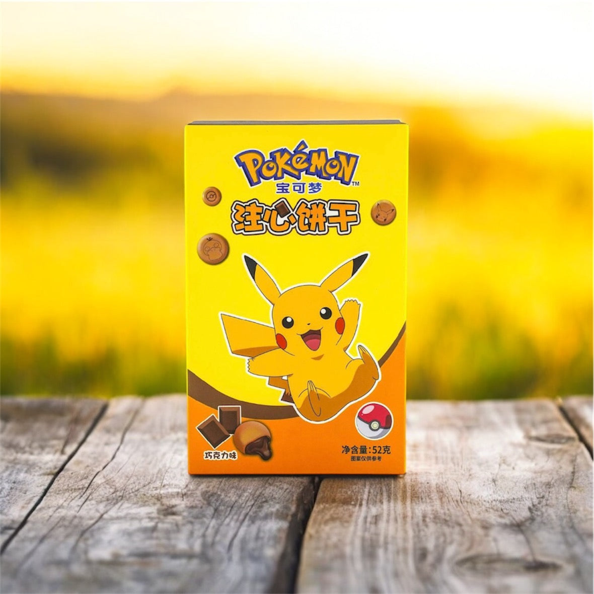 Filled Cookies - Chocolate Flavor Pokémon