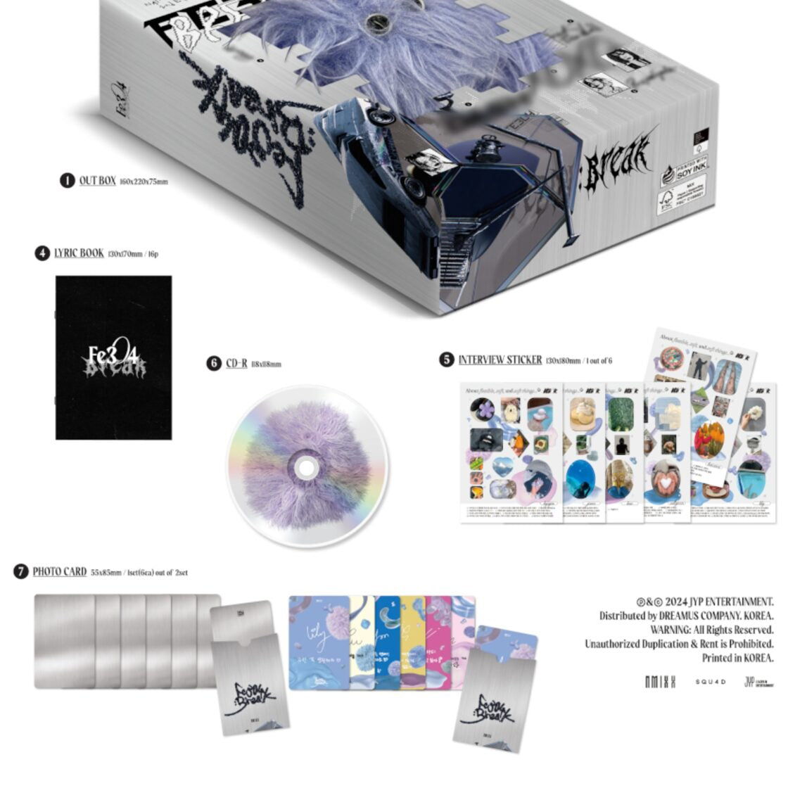 NMIXX - 2ND MINI ALBUM [Fe3O4 BREAK] (Limited Ver.)