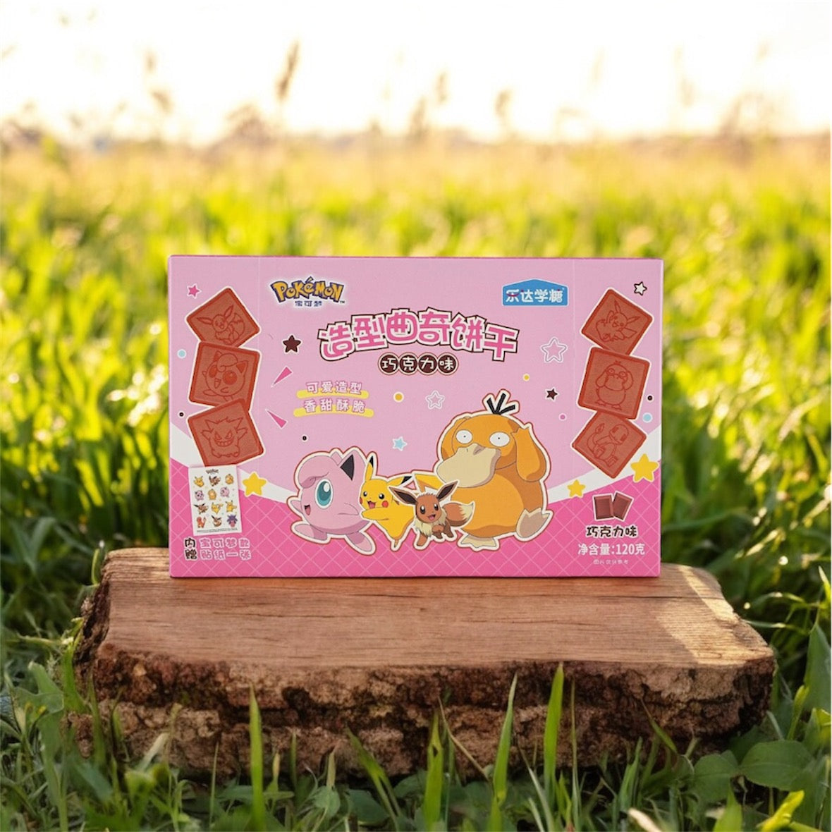 Pokémon and Friends Chocolate Cookie Box