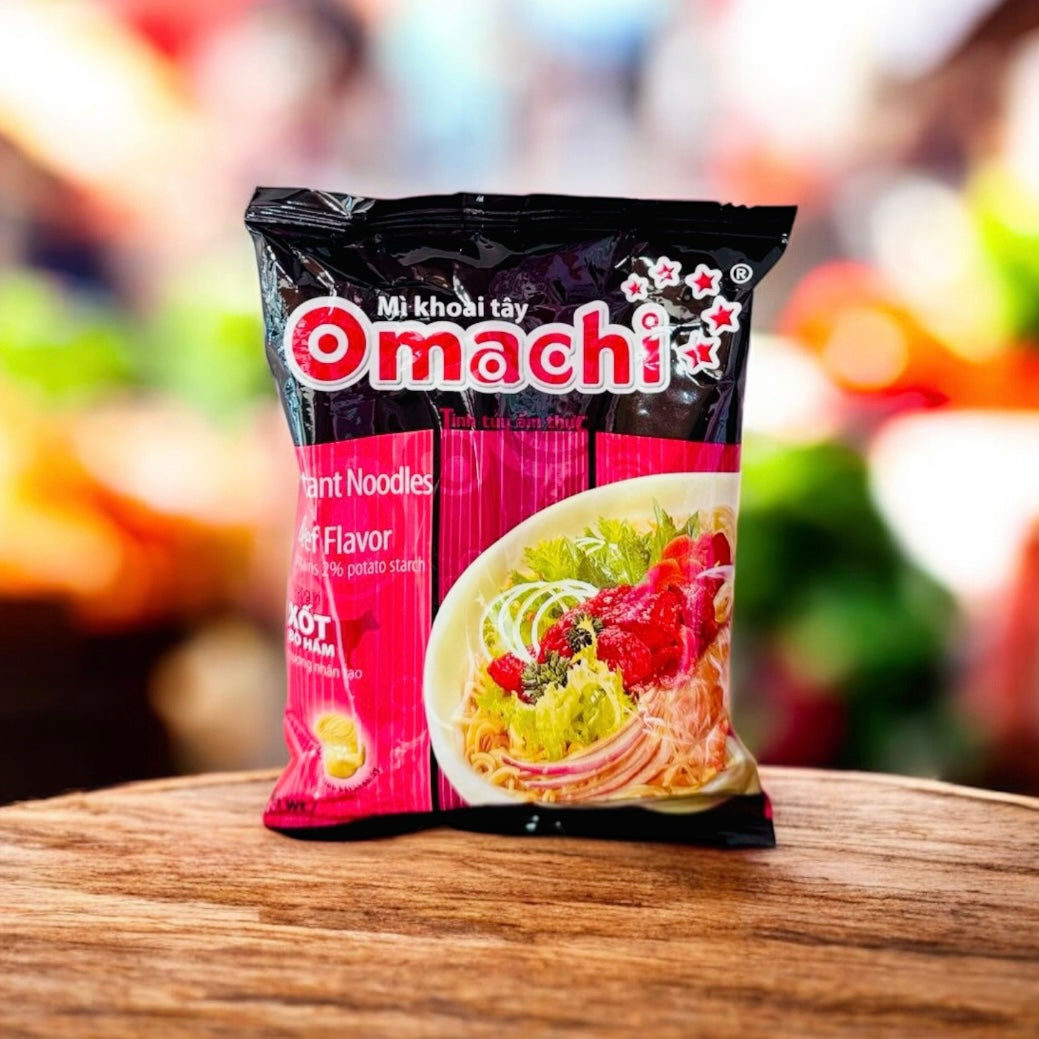 Omachi - Beef Flavor Ramen (no spicy)