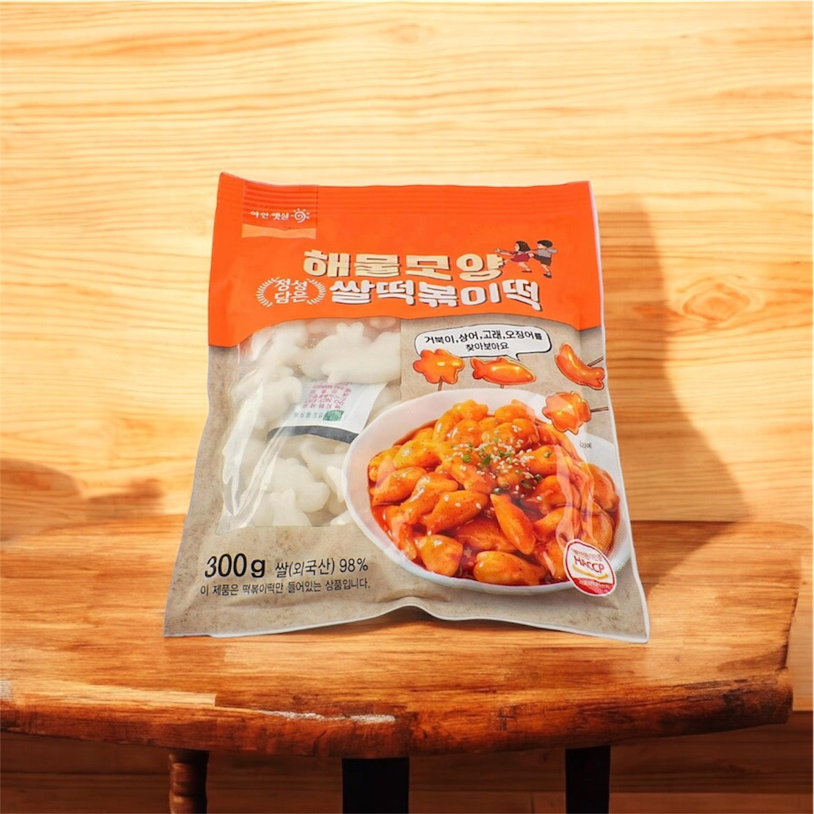 Seafood-Shaped Rice Cake for Tteokbokki