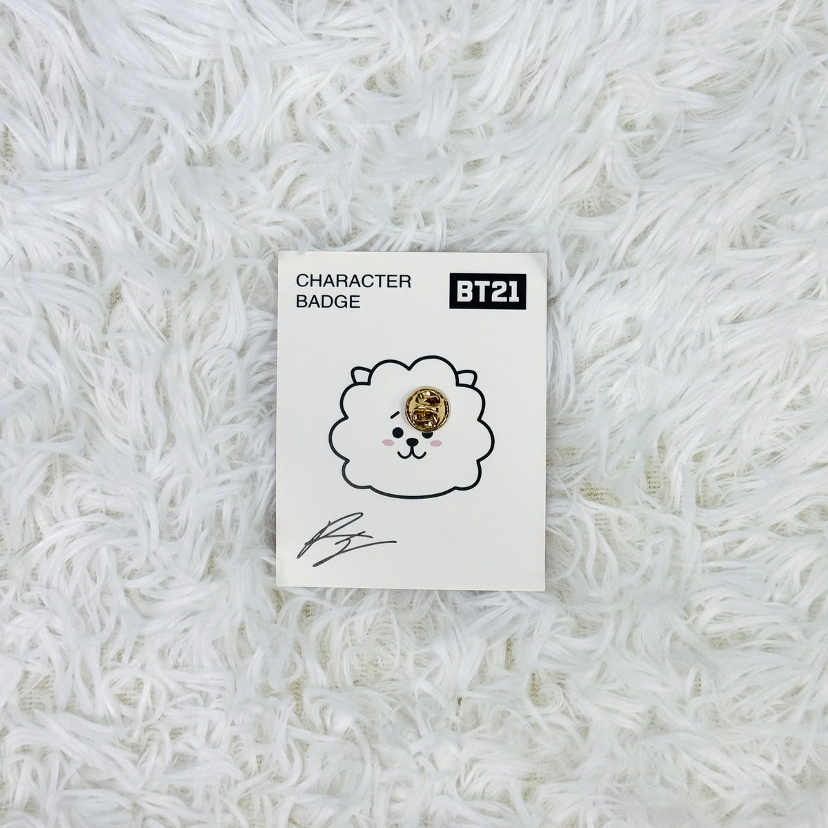 BTS - BT21 Badge (RJ)