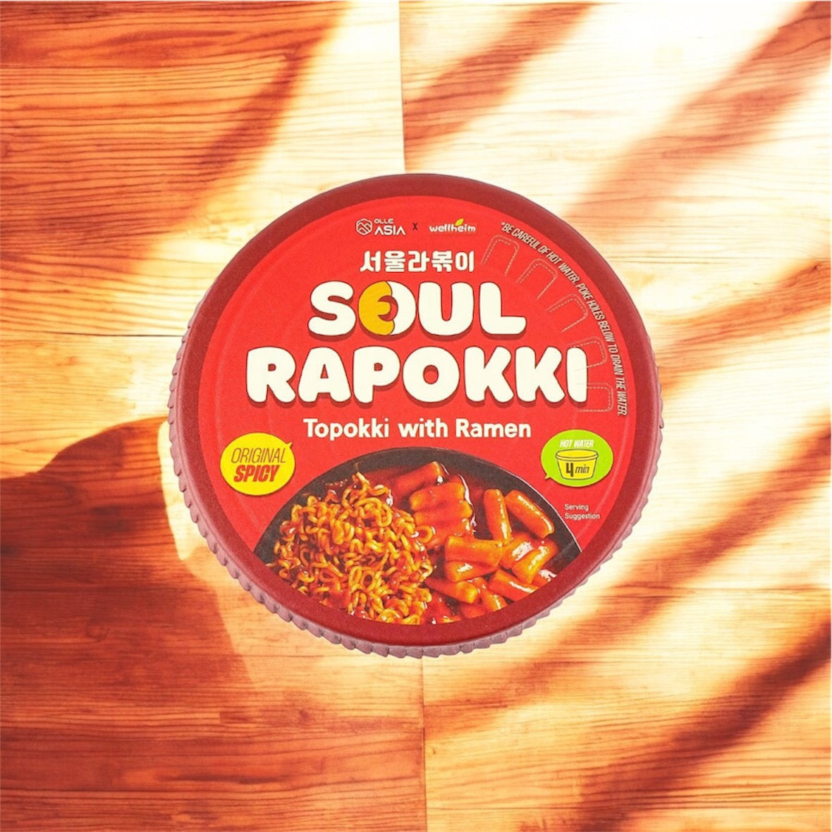 Seoul Spicy Tteokbokki with Ramen