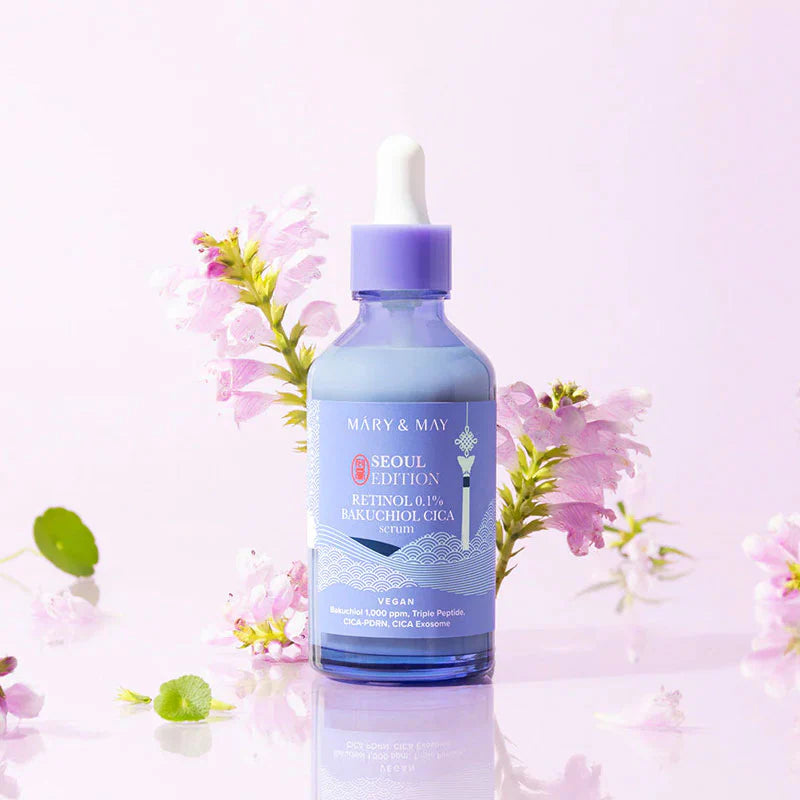 Mary&May - Retinol 0.1% Bakuchiol Cica Serum Seoul Edition 80ml