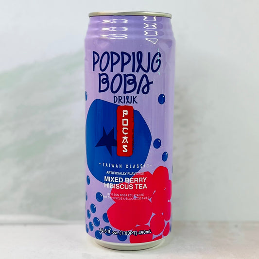 Popping Boba Mixed Berry Hibiscus Tea