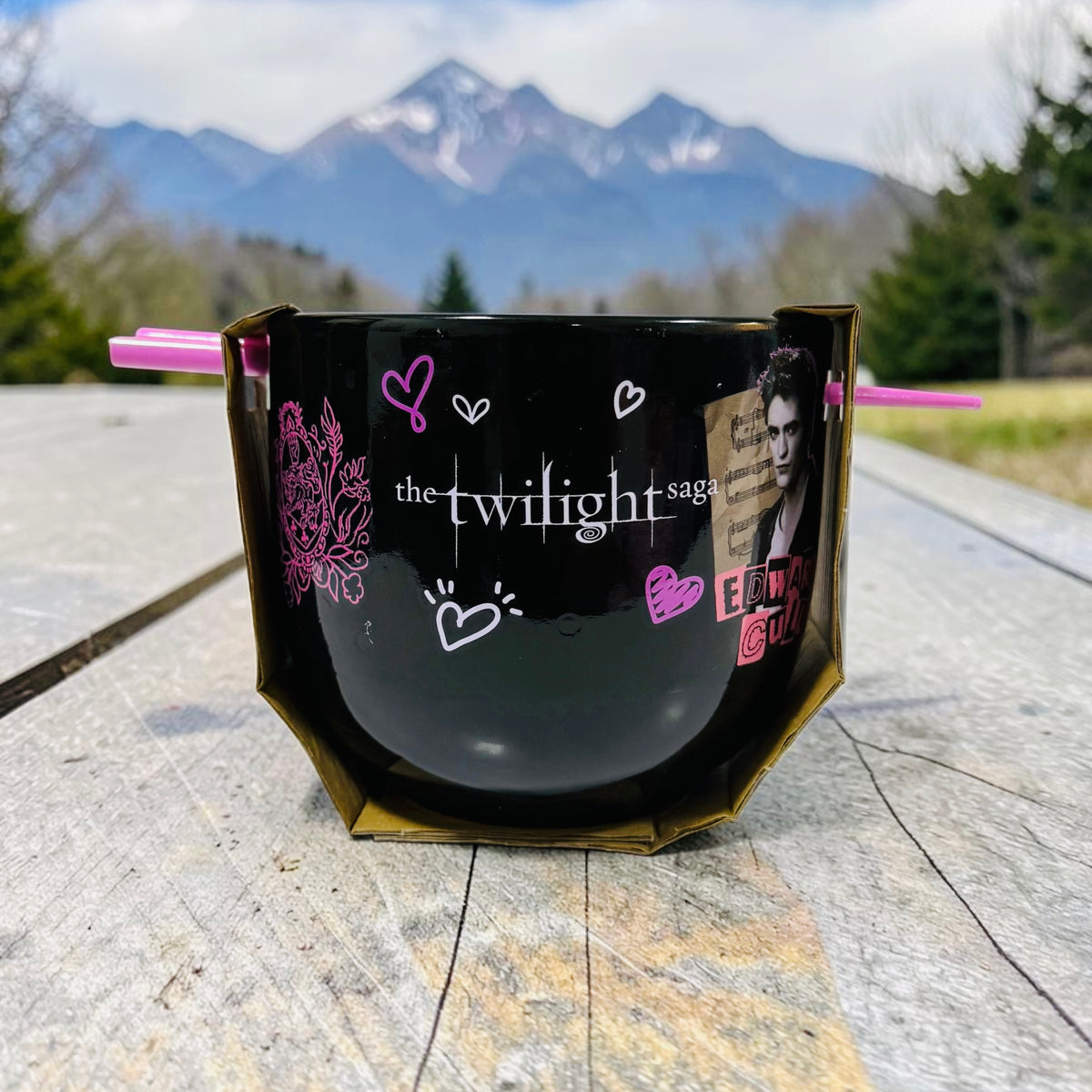 Ceramic Bowl - Twilight (team Edward) 🧛‍♂️