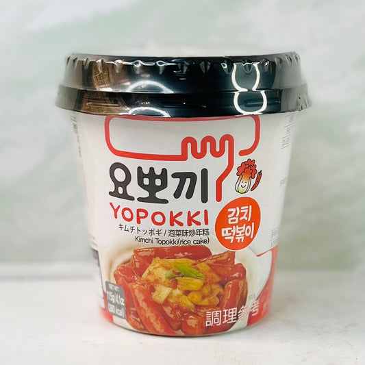 Yopokki Kimchi Tteokbokki Cup