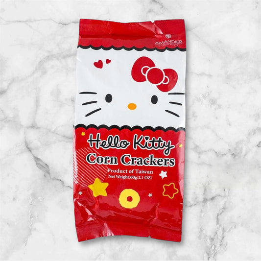 Hello Kitty Corn Crackers Cheese Flavor