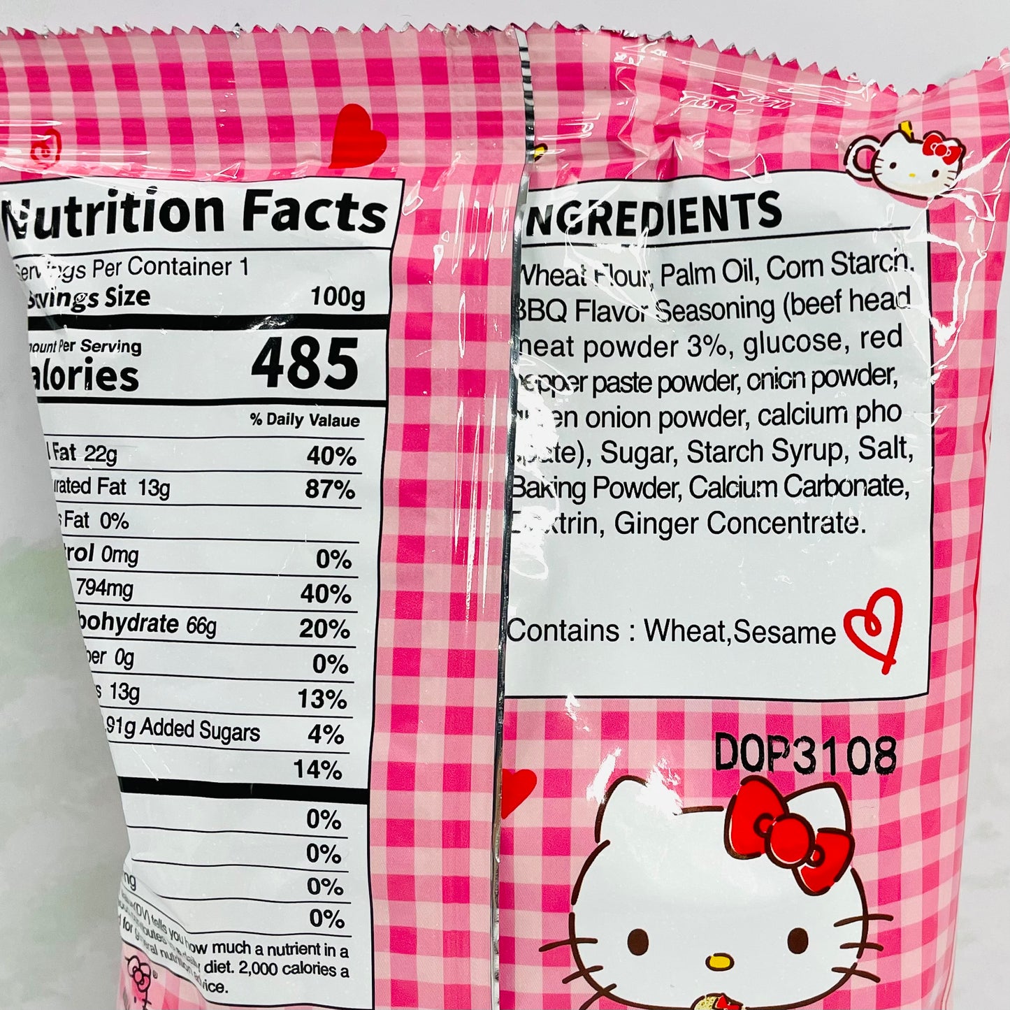 Hello Kitty BBQ Chips